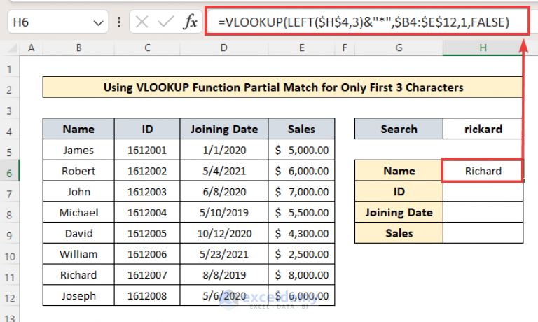 excel-vlookup-for-partial-match-in-table-array-3-examples