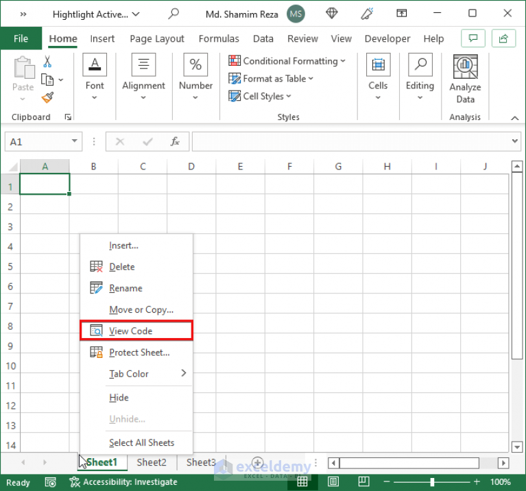 how-to-highlight-active-row-in-excel-vba-2-suitable-examples