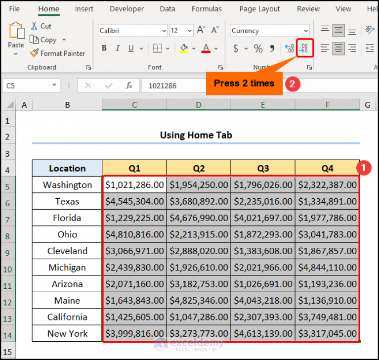 How to Change Comma Style in Excel (4 Quick Ways) - ExcelDemy