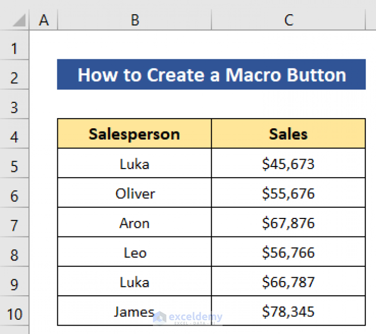 how-to-create-a-macro-button-in-excel-3-methods