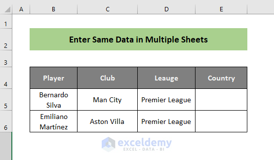 how-to-enter-same-data-in-multiple-sheets-in-excel-exceldemy