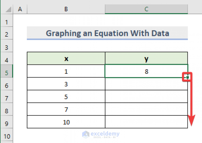 how-to-graph-a-linear-equation-in-excel-with-easy-steps