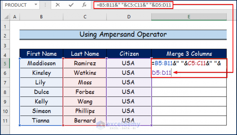 how-to-merge-3-columns-in-excel-4-easy-ways-exceldemy