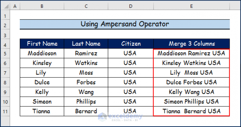 how-to-merge-3-columns-in-excel-4-easy-ways-exceldemy