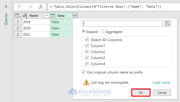 How To Merge Multiple Sheets In Excel 3 Easy Ways Exceldemy 9421