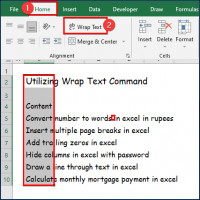 How to Show All Text in an Excel Cell (2 Easy Ways) - ExcelDemy