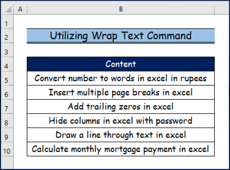 how-to-show-all-text-in-an-excel-cell-2-easy-ways-exceldemy