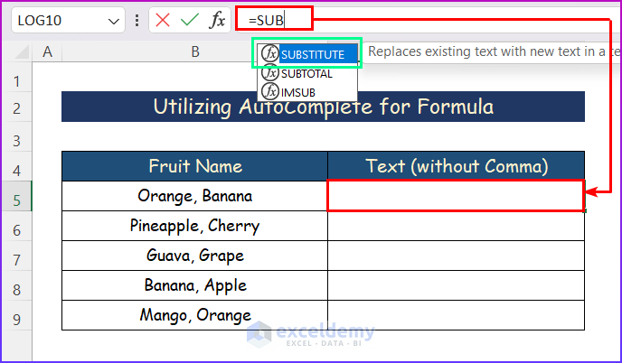 how-to-use-autocomplete-in-excel-4-easy-ways-exceldemy