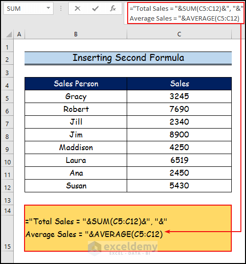 How To Use Multiple Excel Formulas In One Cell with Easy Steps 