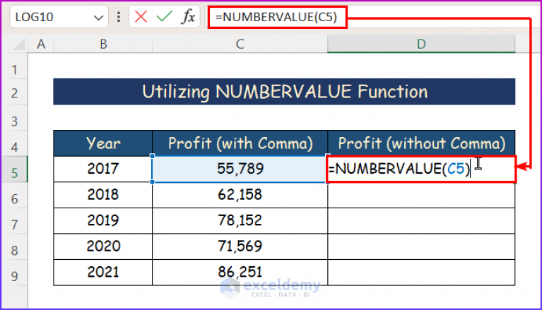 How To Remove Comma In Excel Using Formula