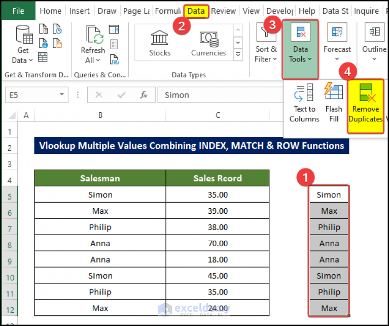 how-to-vlookup-and-return-multiple-values-in-drop-down-list