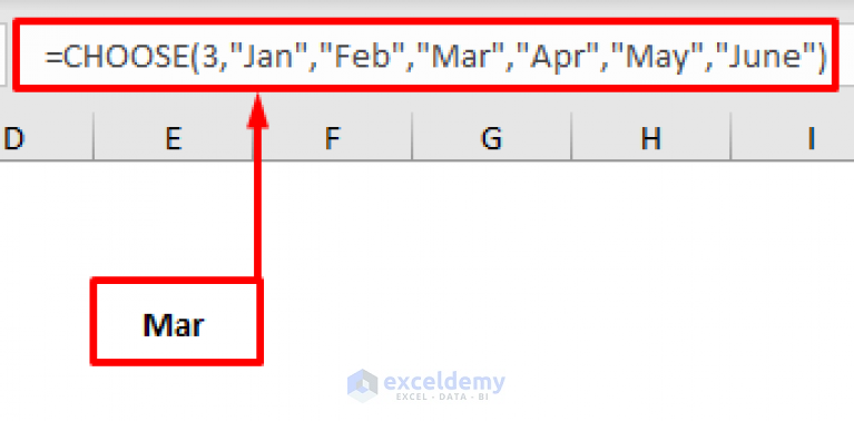 Advanced Uses Of Choose Function In Excel 9 Applications 8176