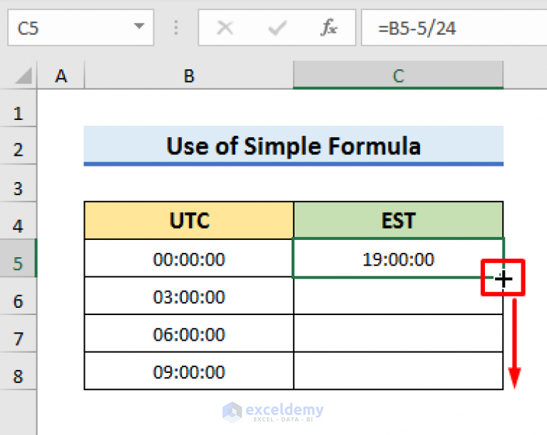 how-to-convert-utc-to-est-in-excel-3-easy-ways-exceldemy