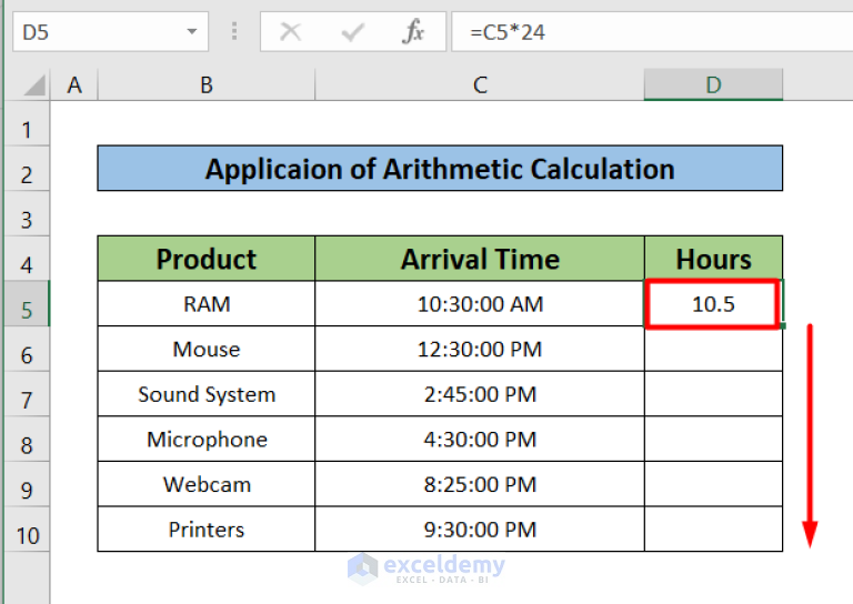 How Do I Convert Time To Hours In Excel