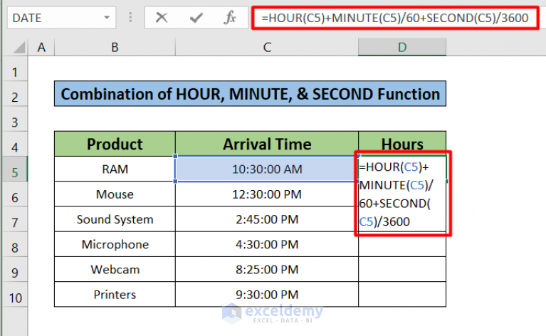 how-to-convert-time-to-hours-in-excel-3-easy-methods