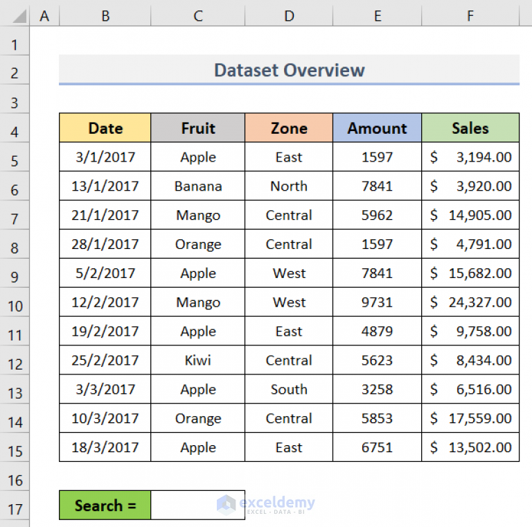 how-to-create-a-search-box-in-excel-without-vba-2-easy-ways