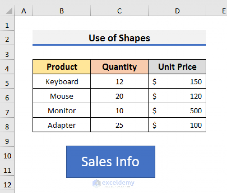 how-to-create-button-without-macro-in-excel-3-easy-ways