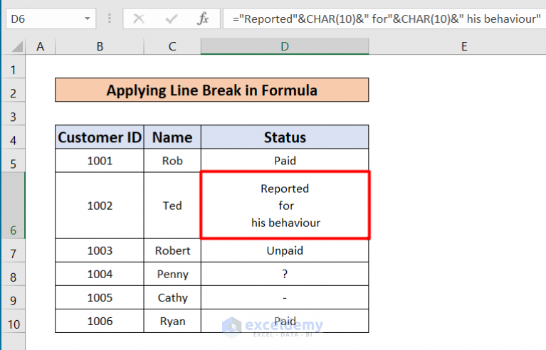 how-to-use-char-10-function-in-excel-3-practical-examples