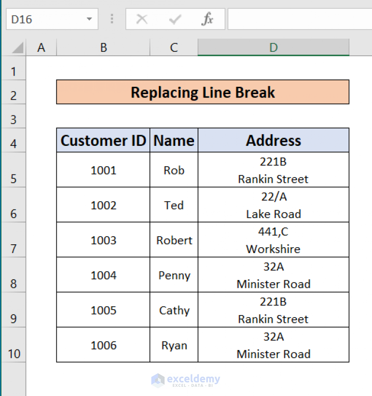 Using Char 10 In Excel Formula