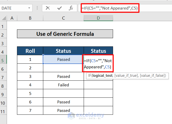 How To Fill Empty Cells With Default Value In Excel ExcelDemy