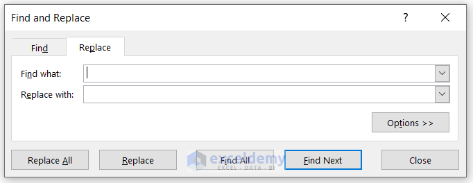 How To Fill Empty Cells With Default Value In Excel ExcelDemy