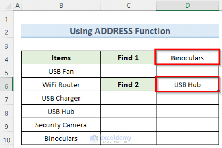 how-to-get-cell-value-by-address-in-excel-6-simple-methods