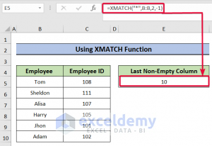 How to Go to Last Non Empty Cell in Column in Excel - ExcelDemy