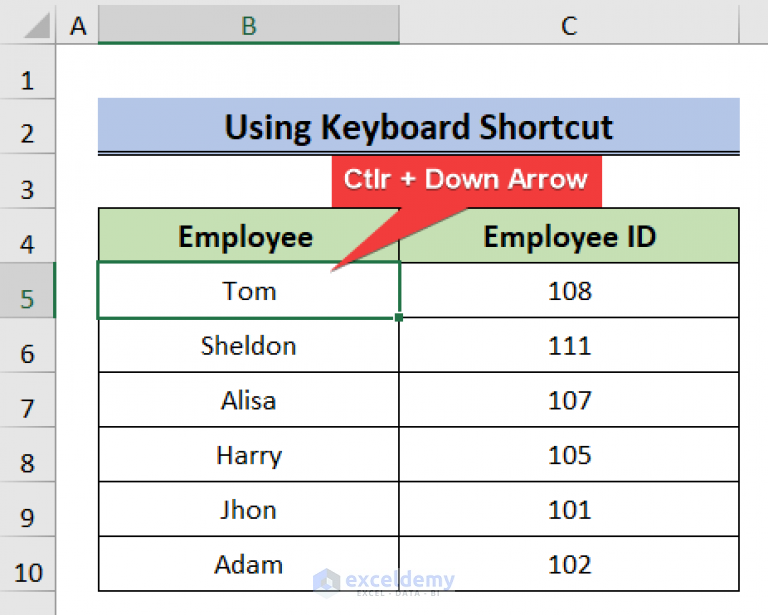 how-to-go-to-last-non-empty-cell-in-column-in-excel-exceldemy