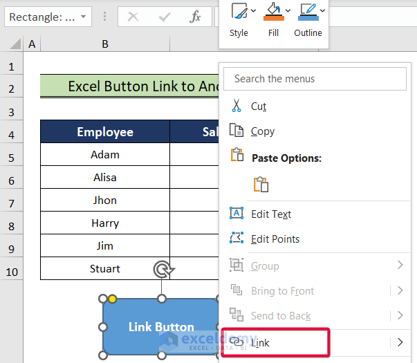 How To Add Button In Excel 2016