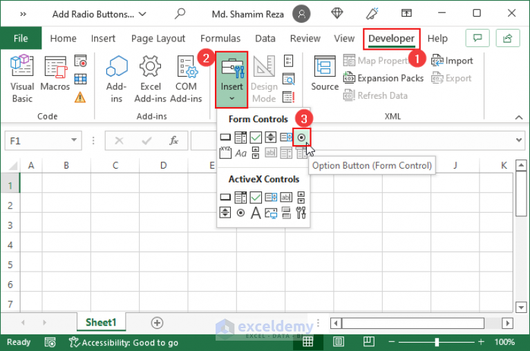 how-to-add-radio-buttons-in-excel-2-effective-ways-exceldemy