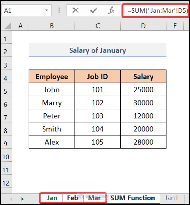 how-to-apply-a-formula-to-multiple-sheets-in-excel-3-methods