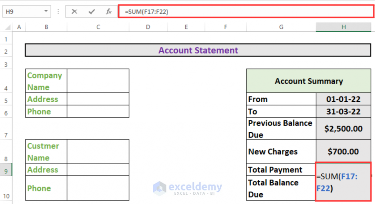 how-to-create-account-statement-in-excel-with-easy-steps