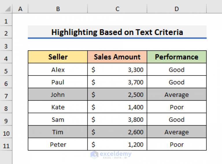 undo-excel-highlight-every-other-row-namebasta