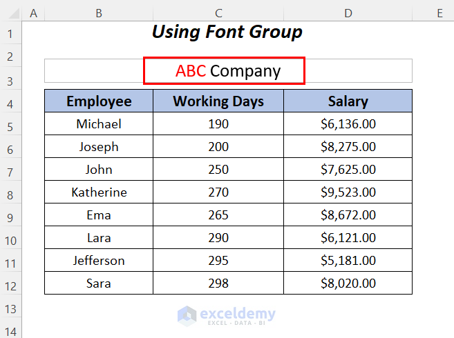 how-to-highlight-text-in-text-box-in-excel-3-handy-ways