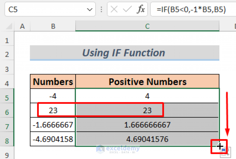 how-to-make-all-numbers-positive-in-excel-11-effective-methods