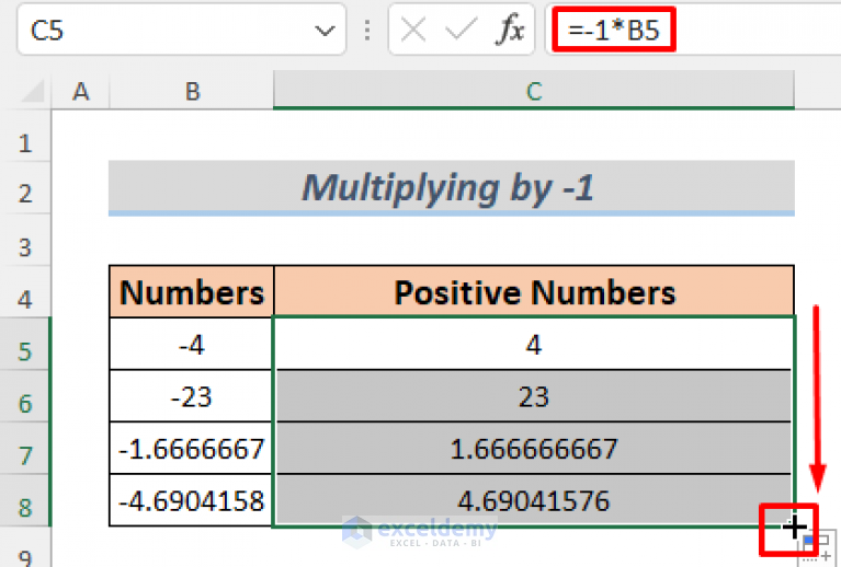 how-to-make-all-numbers-positive-in-excel-11-effective-methods