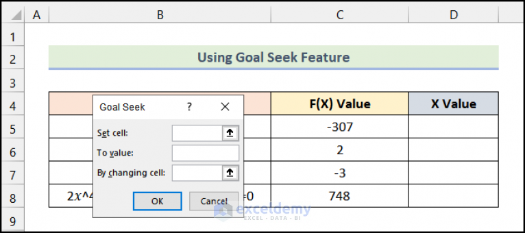 how-to-solve-for-x-in-excel-2-simple-ways-exceldemy