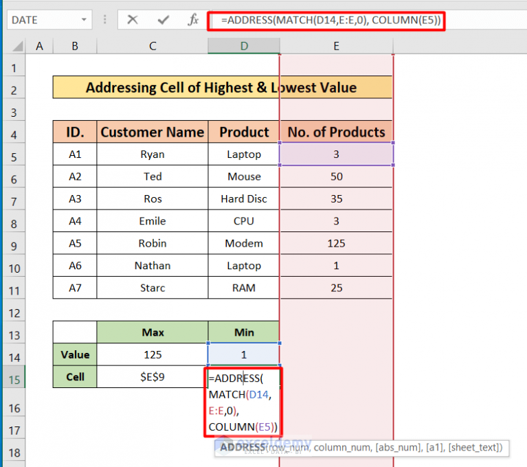 what-is-a-cell-address-in-excel-types-with-example