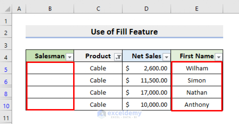 How to Paste into Visible Cells Only in Excel (5 Easy Methods)