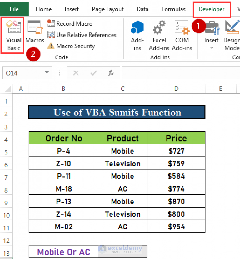 how-to-use-vba-sumifs-with-multiple-criteria-in-same-column