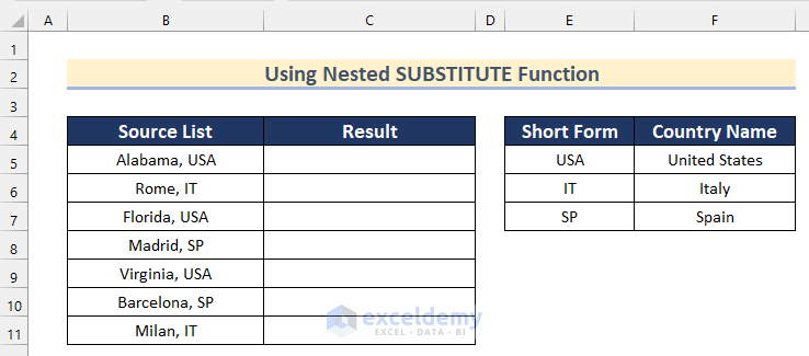 Find And Replace Multiple Words In Word From Excel List Printable 