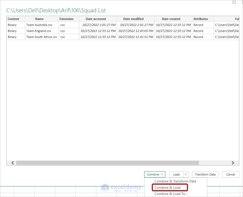  How To Merge Csv Files In Excel Printable Templates