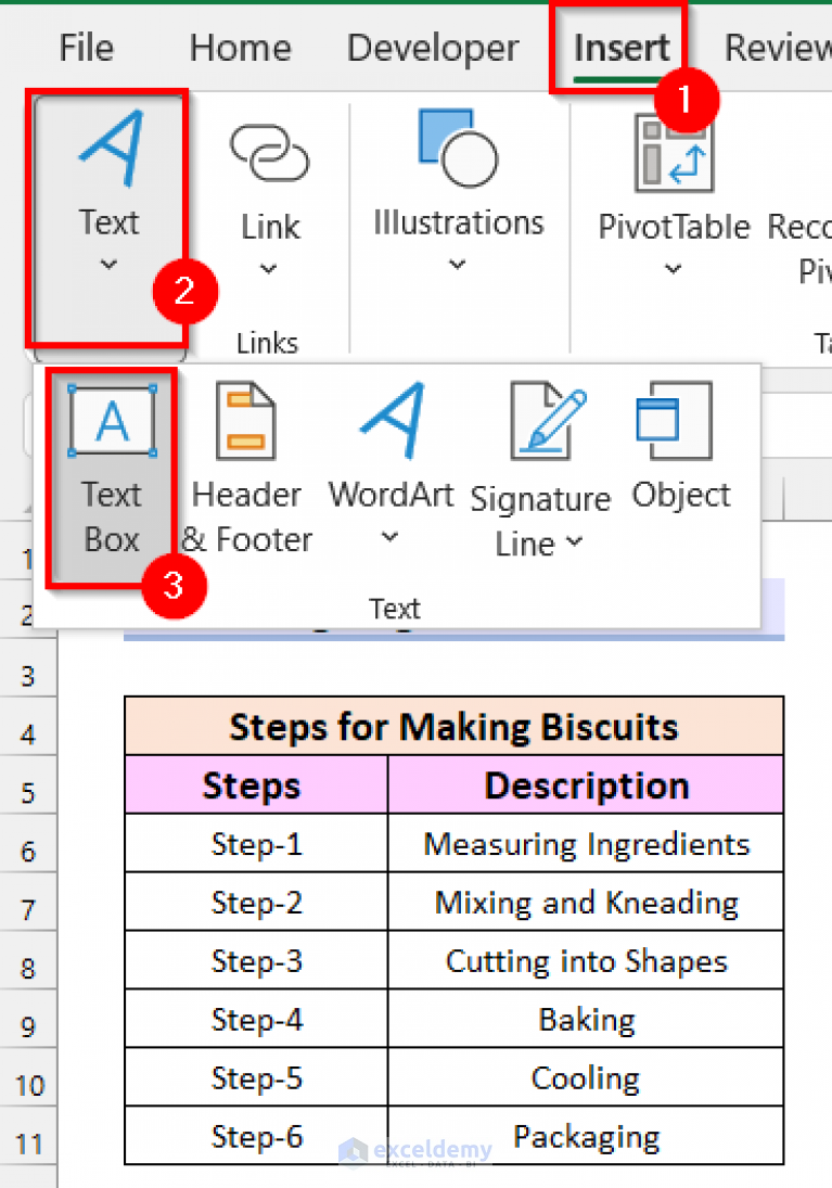 how-to-align-text-boxes-in-excel-3-suitable-examples