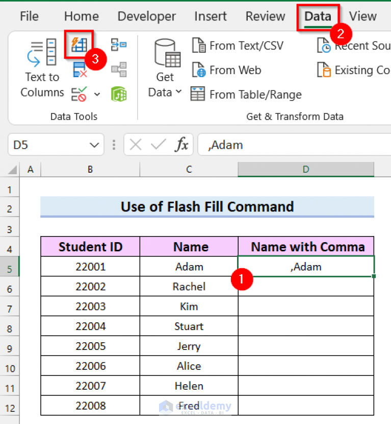 How To Add Comma In Excel Rows Templates Printable Free 0430