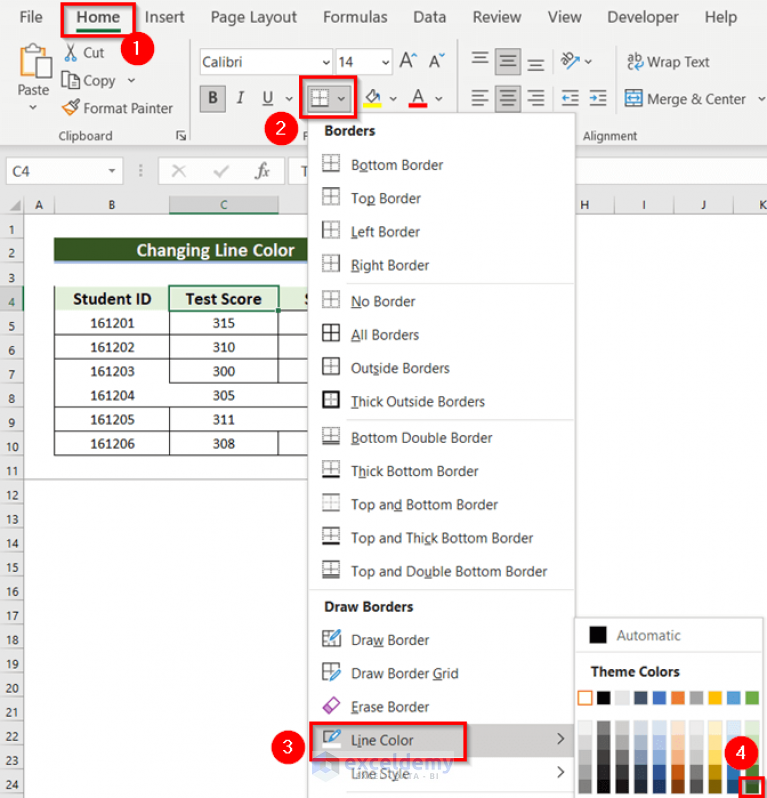 fixed-border-not-showing-in-excel-6-solutions-exceldemy