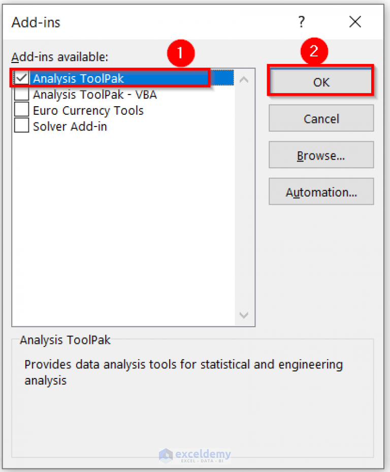 Randomized Block Design ANOVA in Excel (with Easy Steps)