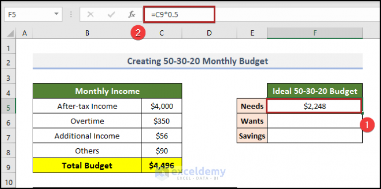 how-to-create-a-50-30-20-budget-spreadsheet-in-excel