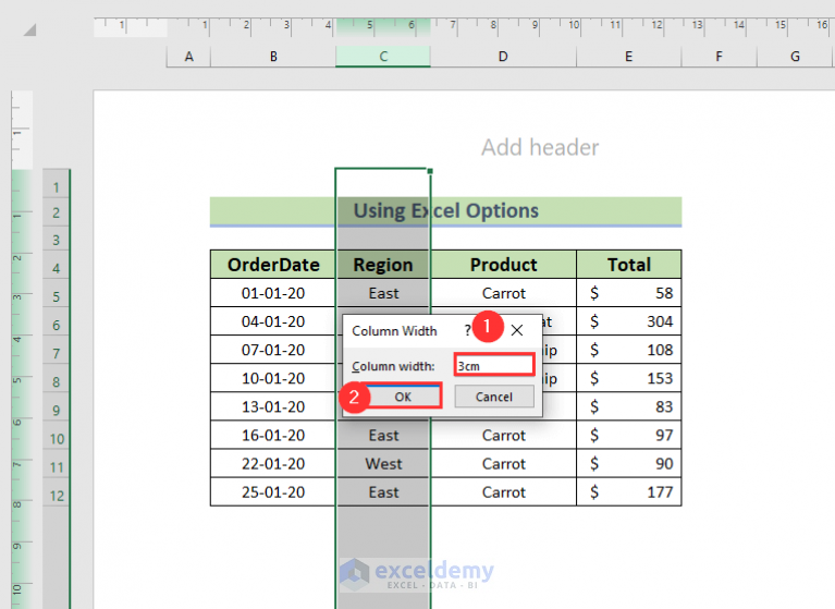 how-to-set-excel-column-width-to-cm-unit-with-easy-steps