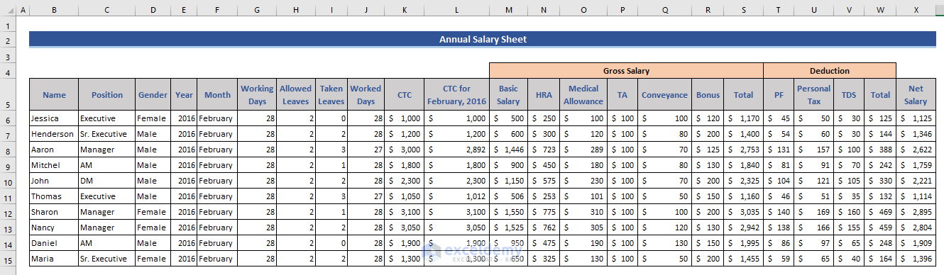 how-to-calculate-the-annual-salary-in-excel-6-steps