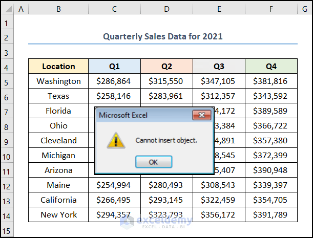 fixed-cannot-insert-object-in-excel-exceldemy